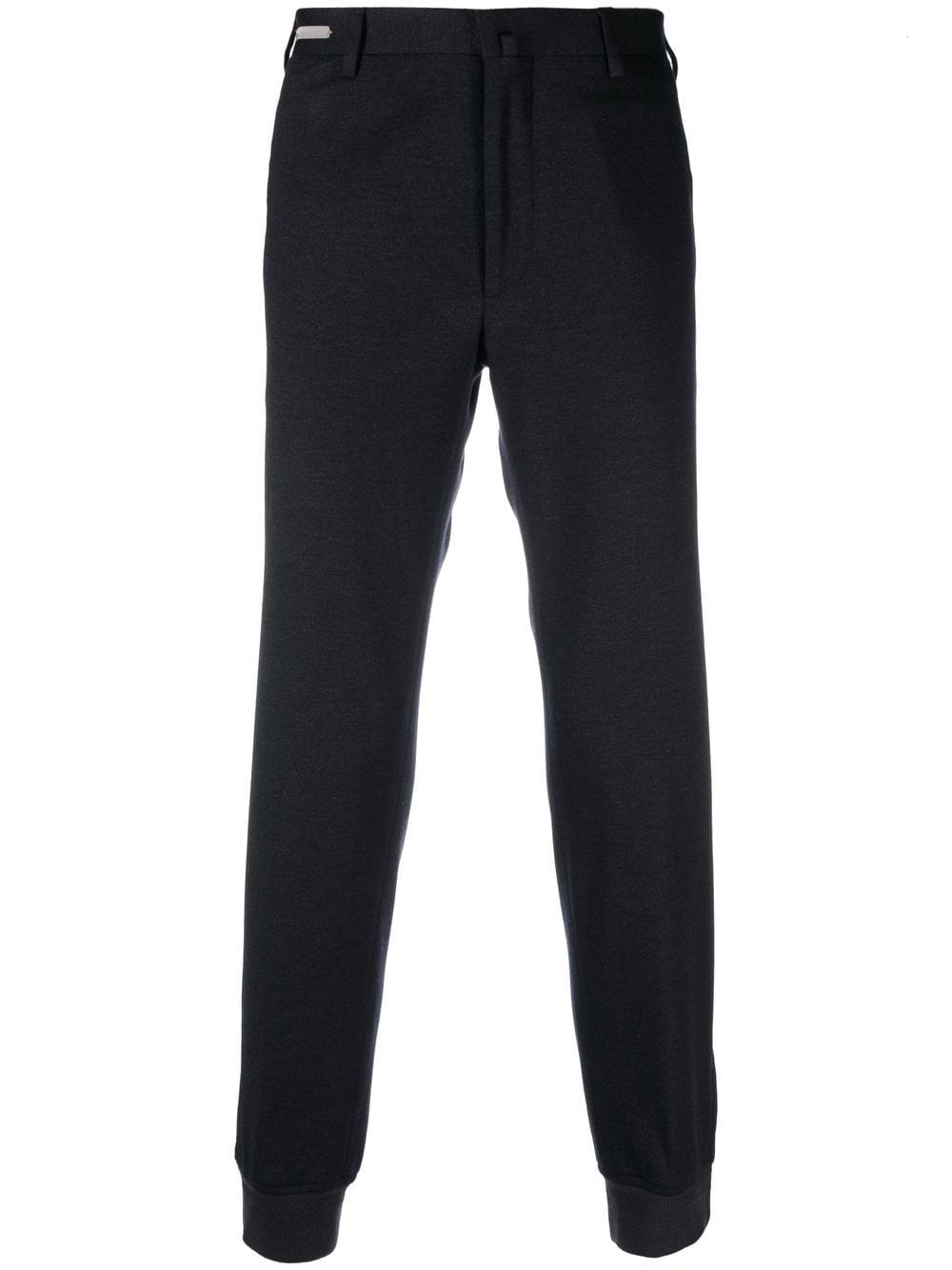 Corneliani tapered-leg tailored trousers - Blue von Corneliani