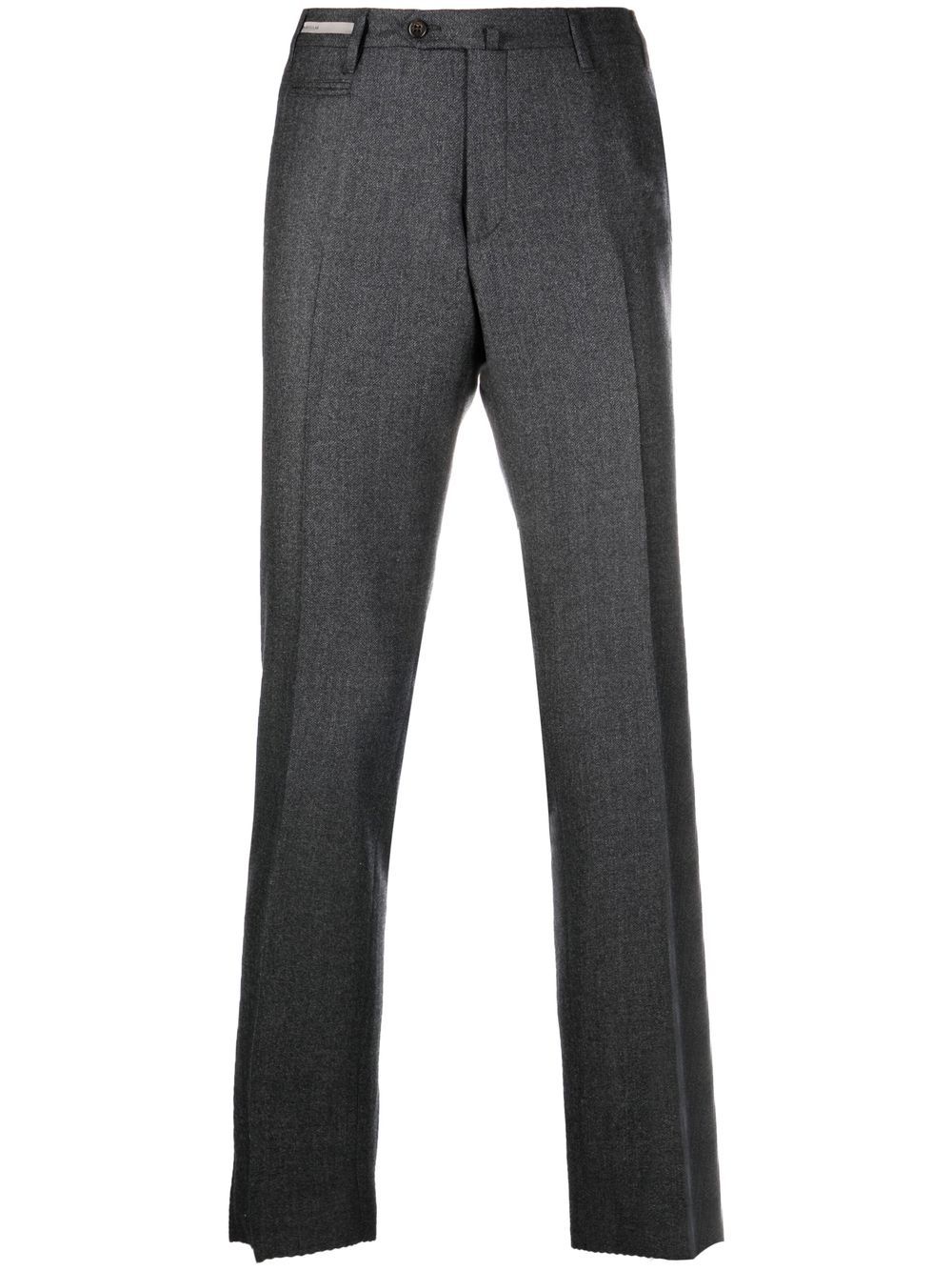 Corneliani virgin wool-blend trousers - Grey von Corneliani