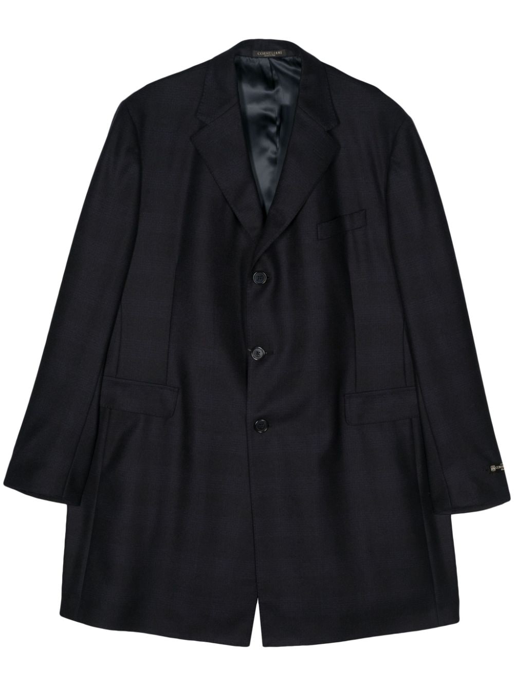 Corneliani virgin-wool coat - Black von Corneliani