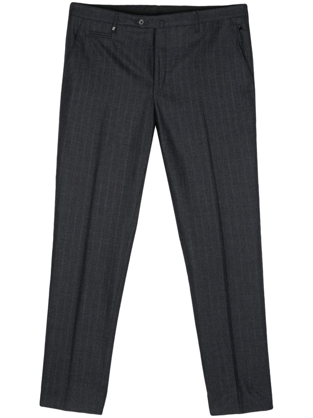 Corneliani virgin wool tailored trousers - Blue von Corneliani