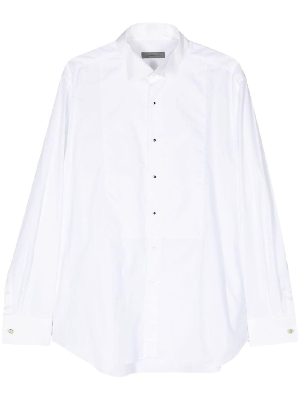Corneliani wingtip-collar cotton shirt - White von Corneliani