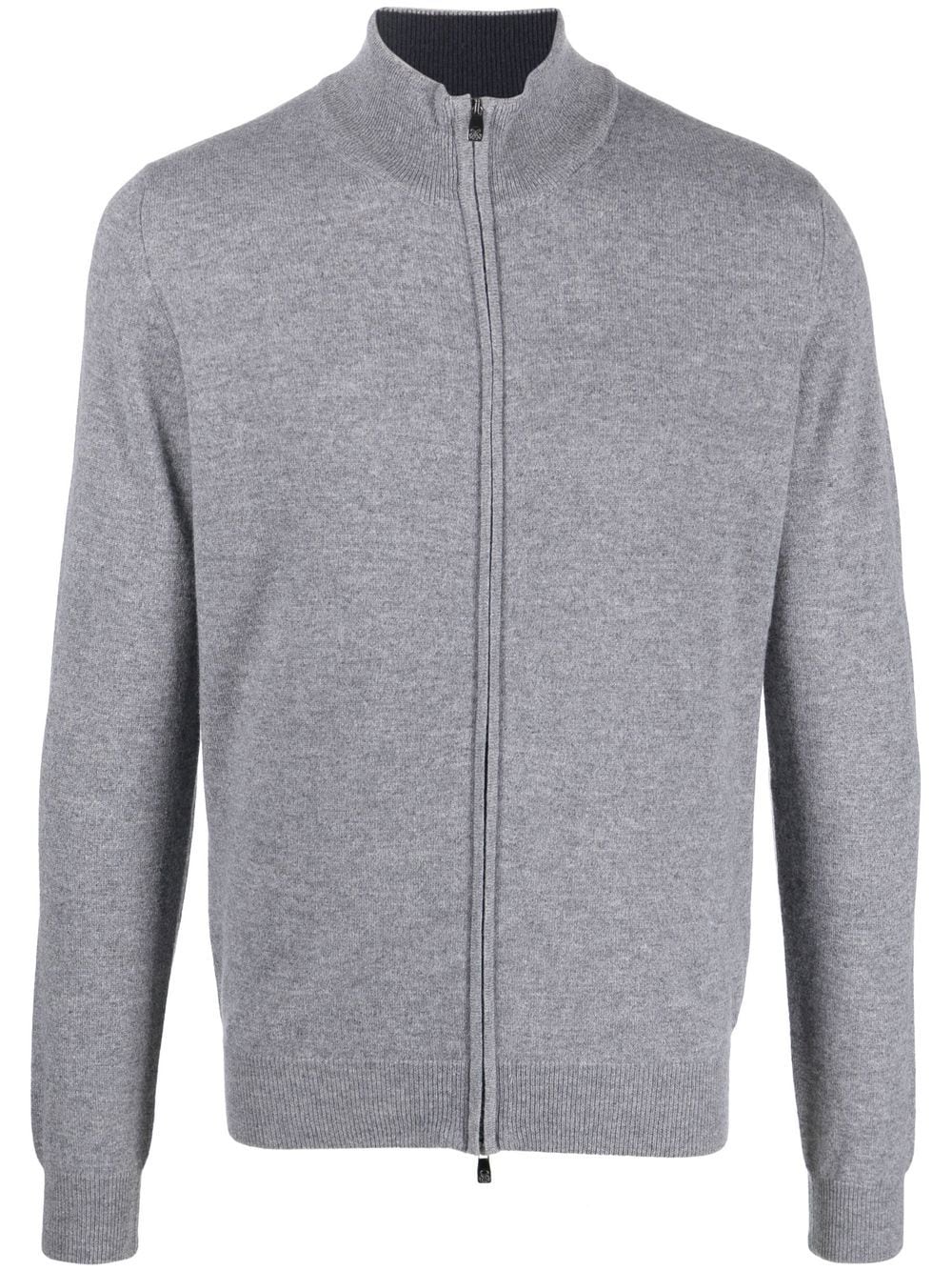 Corneliani wool zip-up jumper - Grey von Corneliani