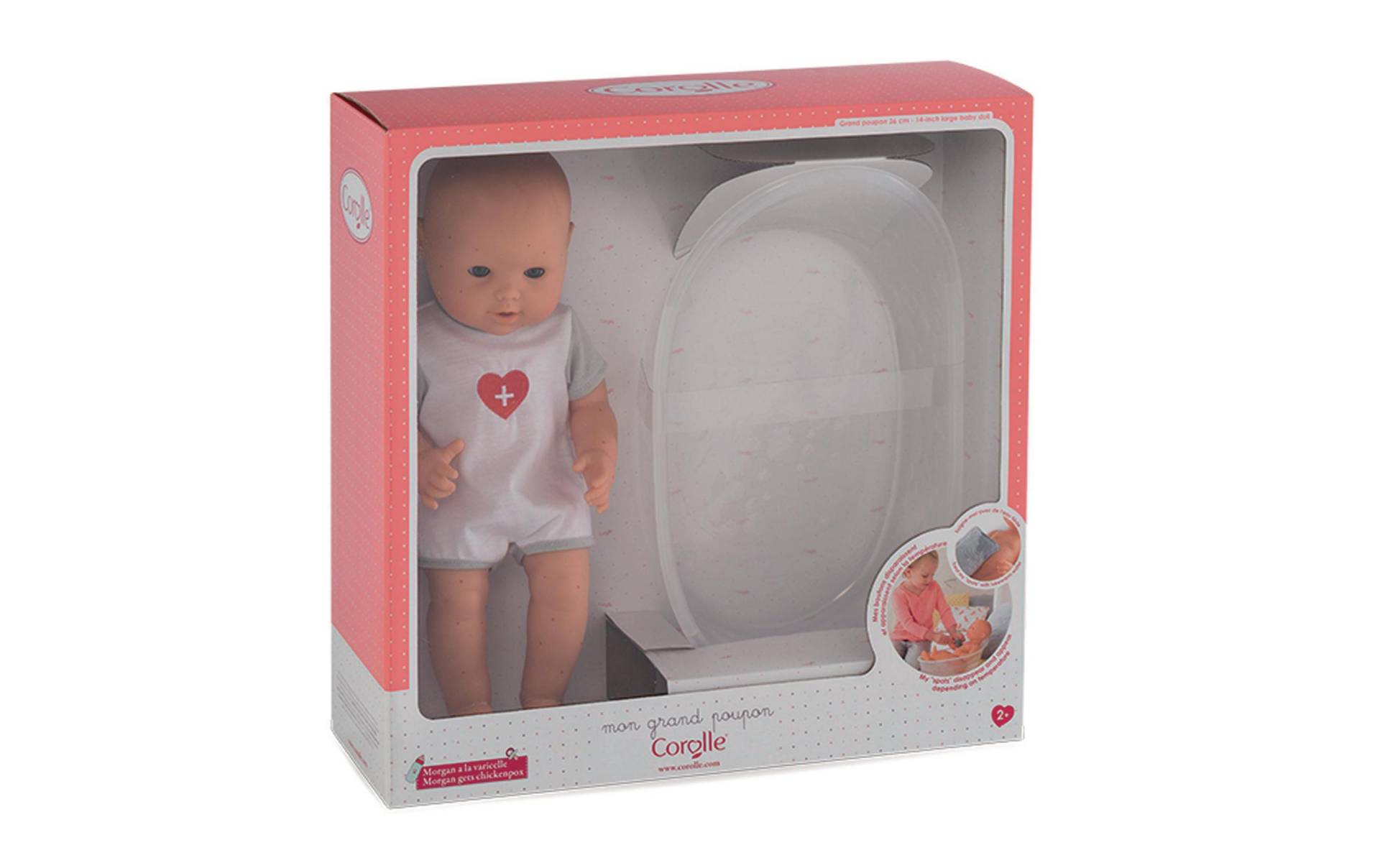 Corolle® Babypuppe »Morgan hat Windpocken« von Corolle®