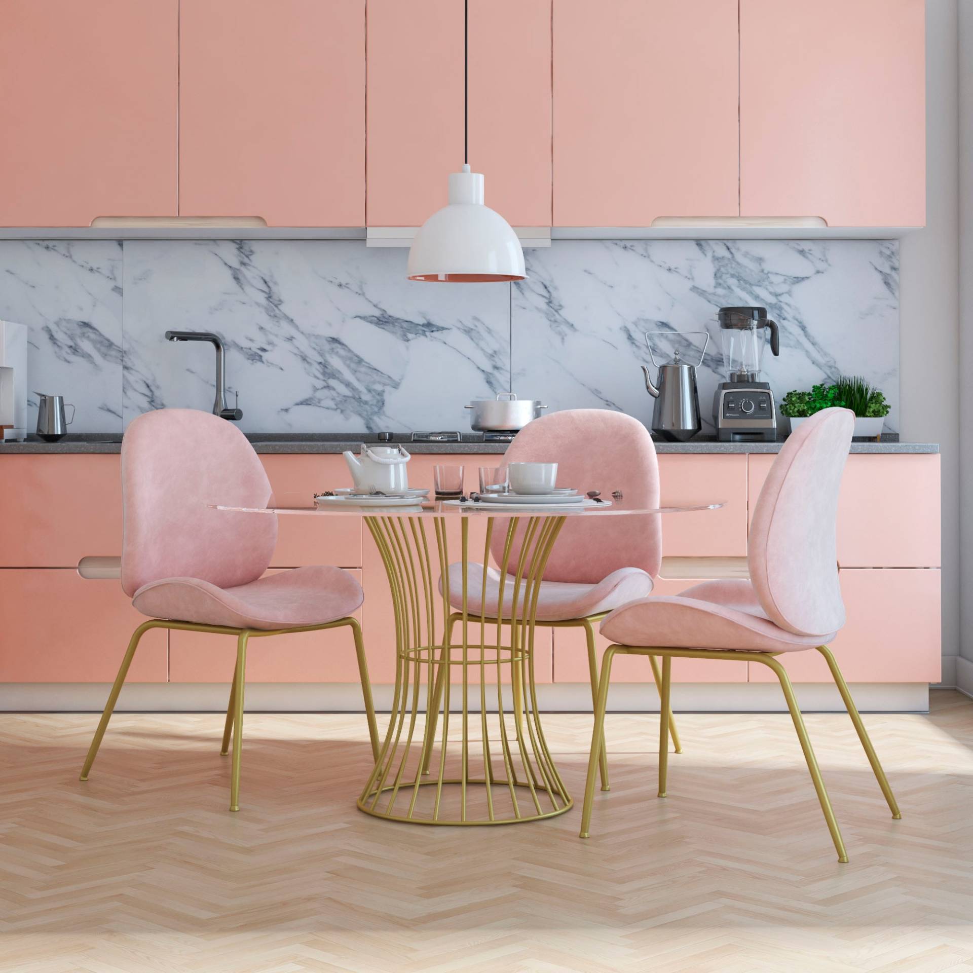 CosmoLiving by Cosmopolitan Esszimmerstuhl »Astor«, 1 St., Veloursstoff, Sitz und Rücken gepolstert, messingfarbenenes Gestell, Sitzhöhe 47 cm CosmoLiving by Cosmopolitan Esszimmerstuhl »Astor«, 1 St., Veloursstoff, Sitz und Rücken gepolstert, messingfarbenenes Gestell, Sitzhöhe 47 cm von CosmoLiving by Cosmopolitan