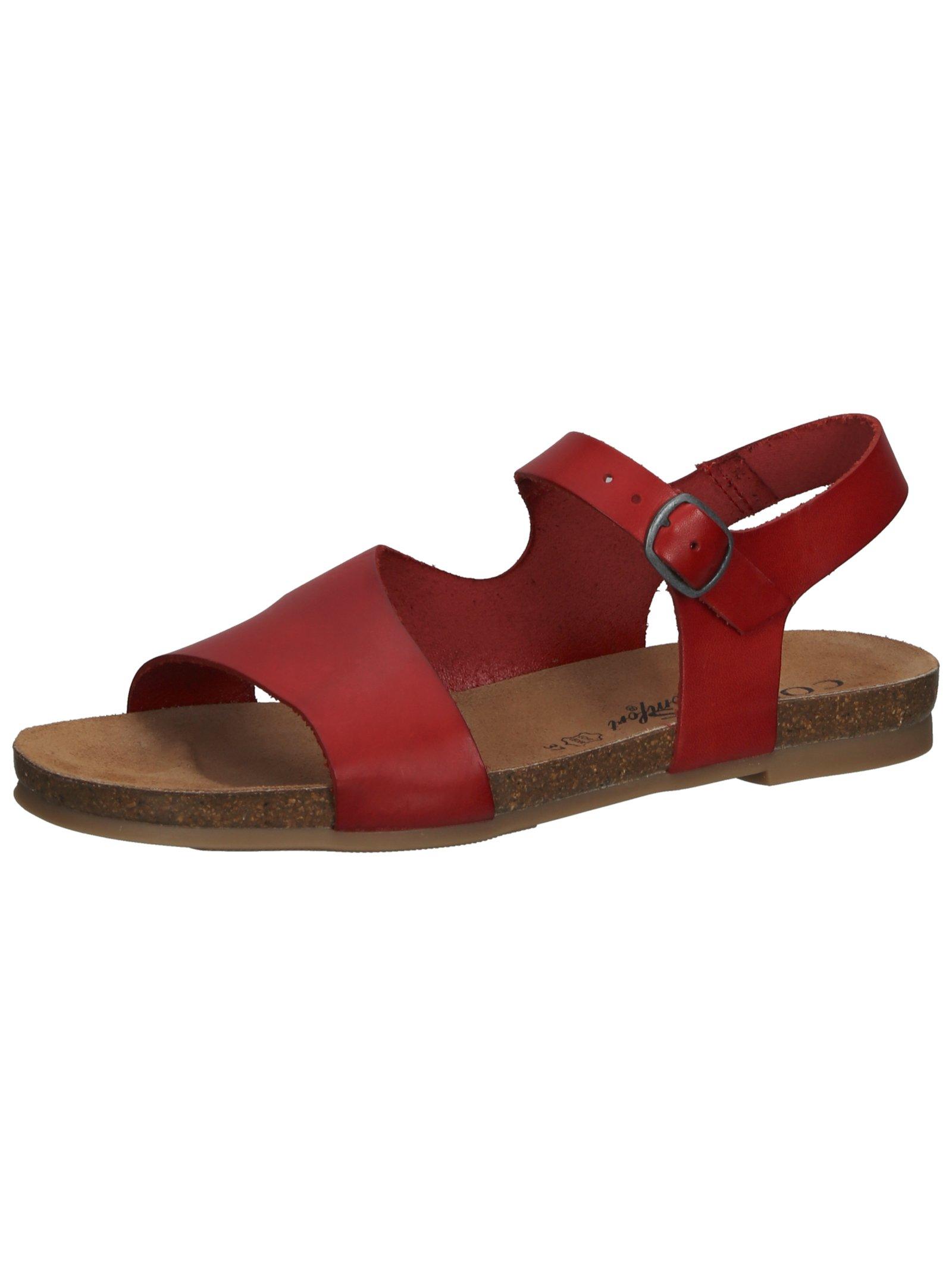 Sandalen Damen Rot Bunt 37 von Cosmos Comfort