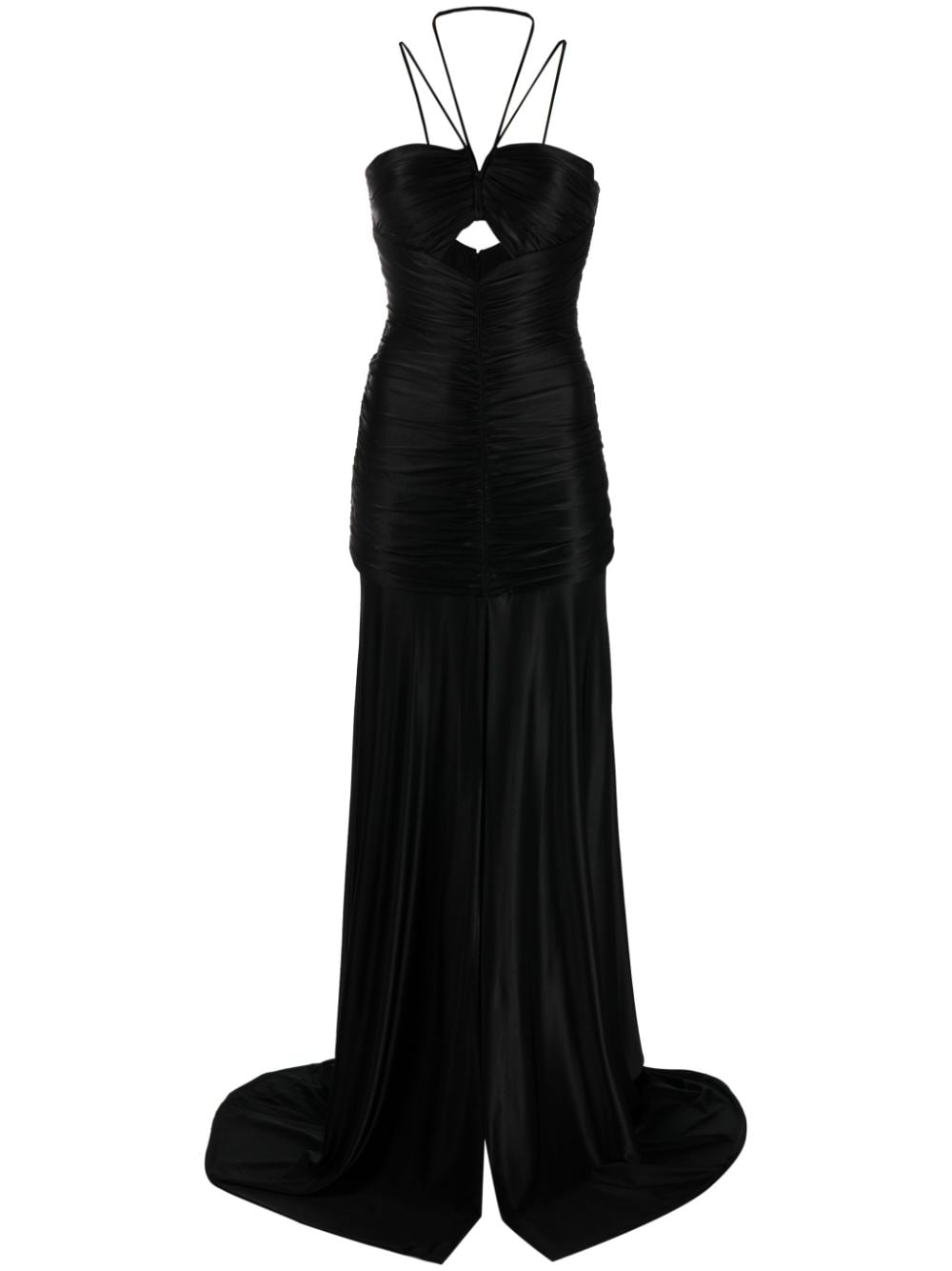 Costarellos Anglei cut-out gown - Black von Costarellos