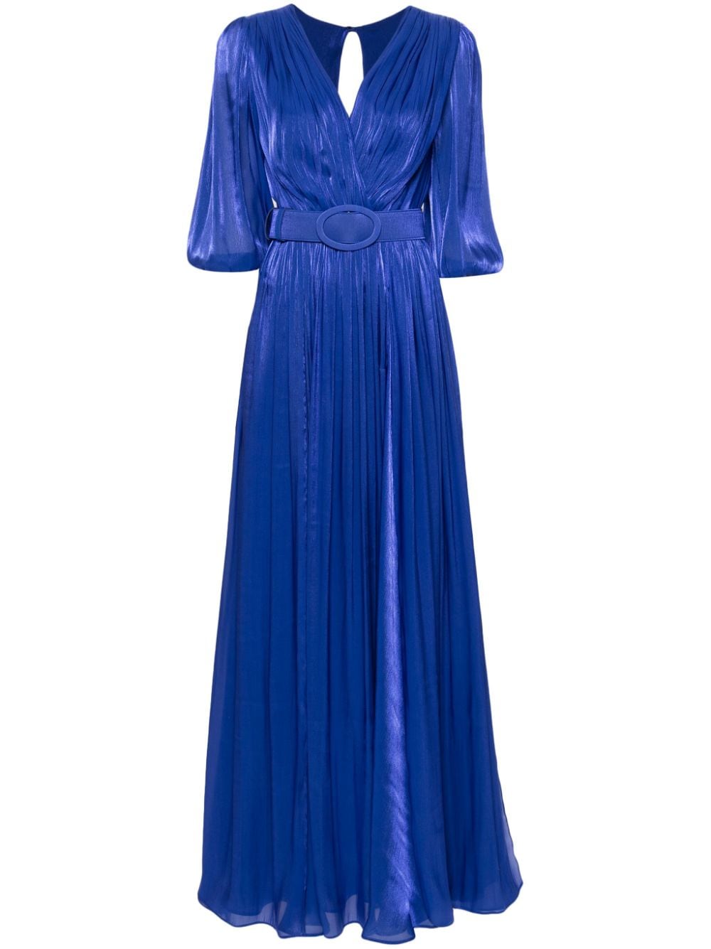 Costarellos Brennie georgette dress - Blue von Costarellos