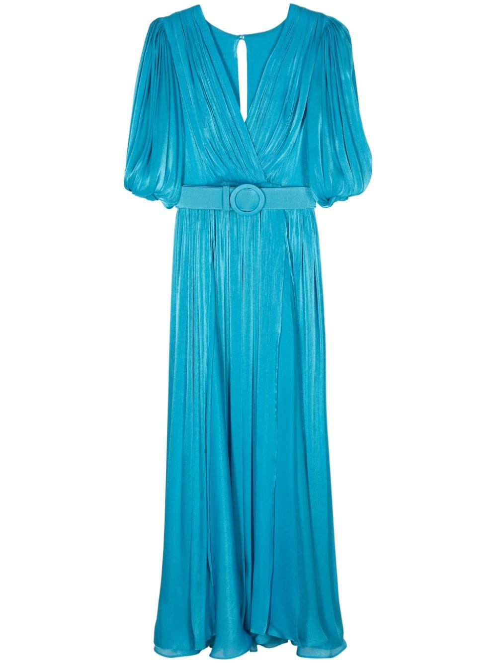 Costarellos Brennie georgette dress - Blue von Costarellos
