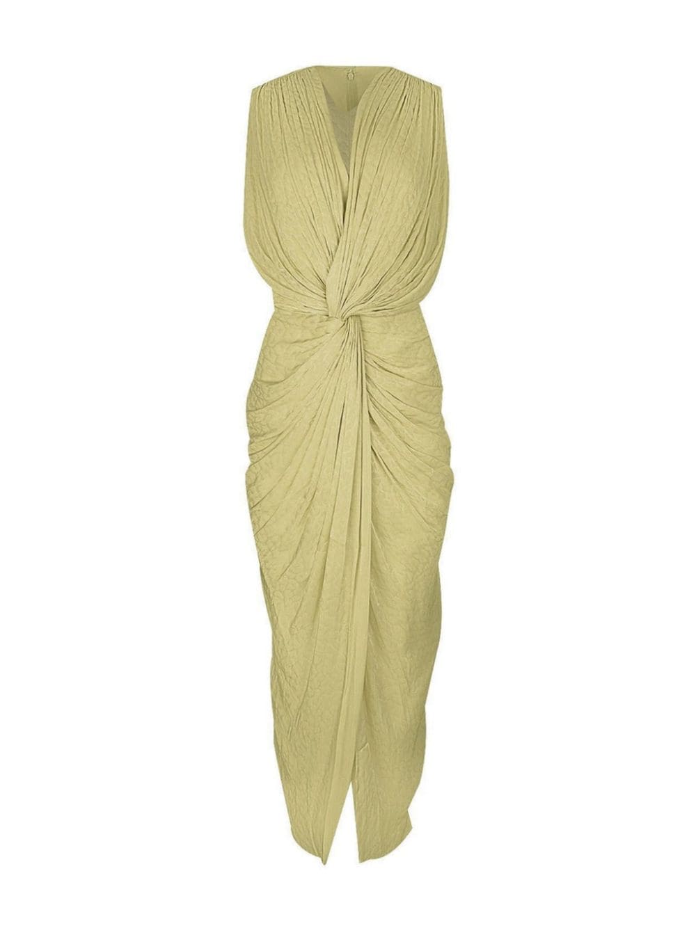 Costarellos Franca draped midi dress - Green von Costarellos