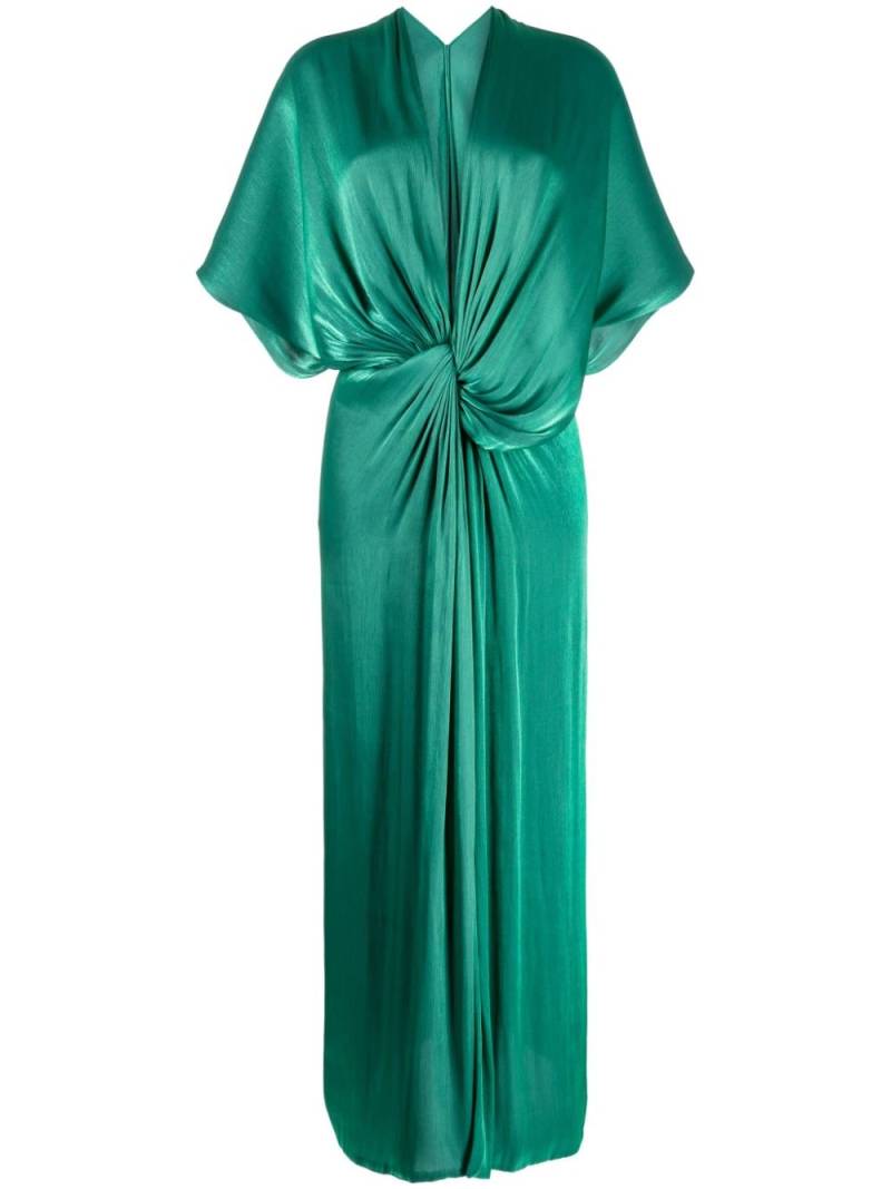Costarellos Roanna lurex maxi dress - Green von Costarellos