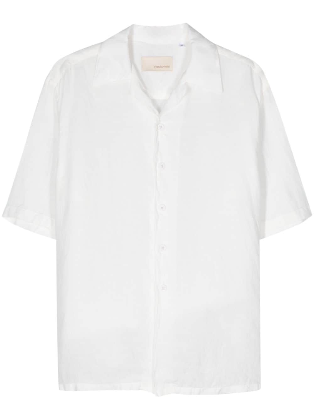 Costumein Robin linen shirt - White von Costumein
