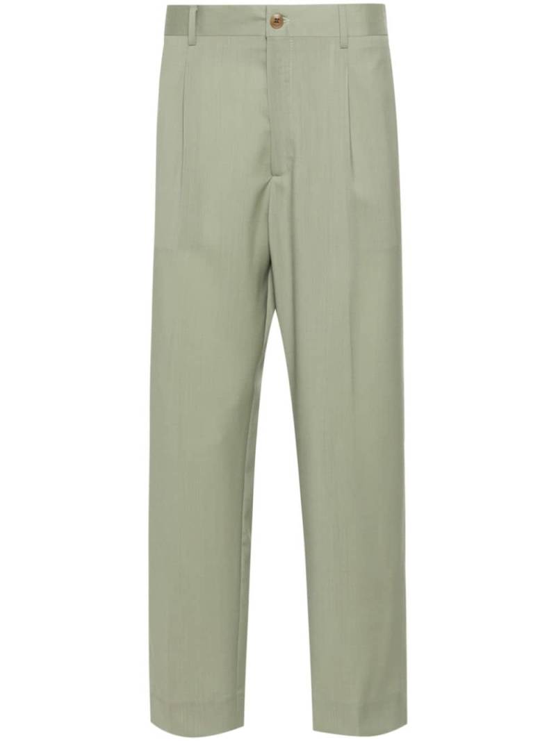 Costumein Timisoara cropped chino trousers - Green von Costumein