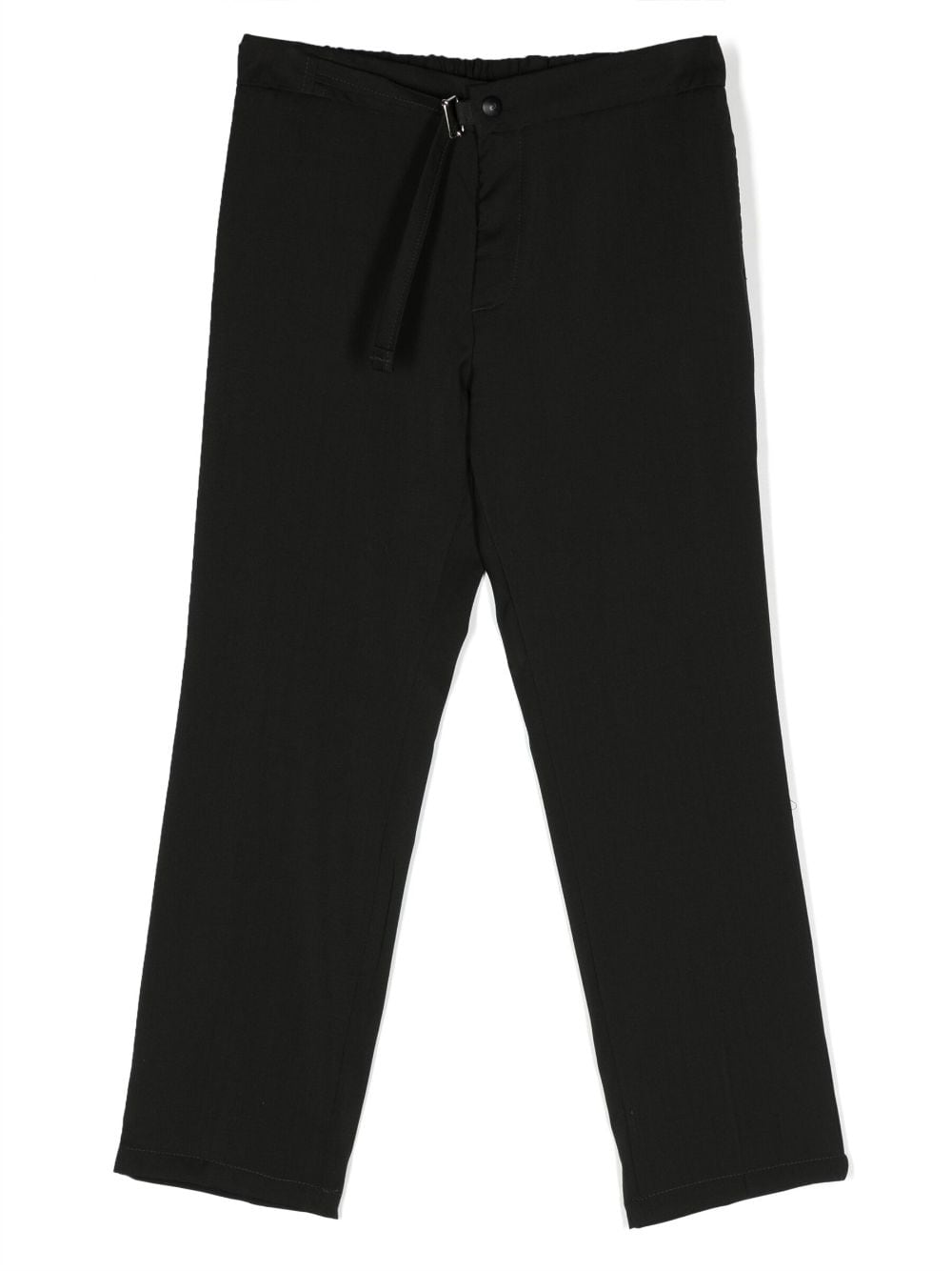 Costumein belted straight-leg trousers - Black von Costumein