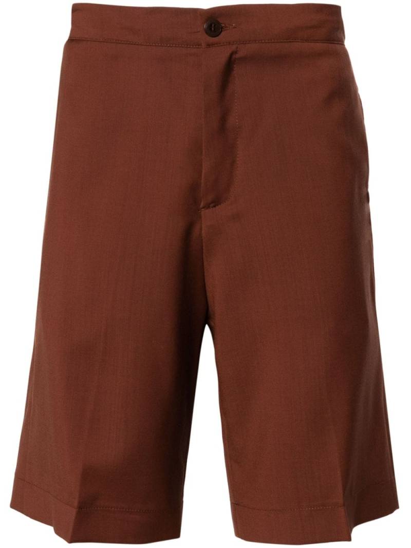 Costumein mid-rise wool chino shorts - Orange von Costumein