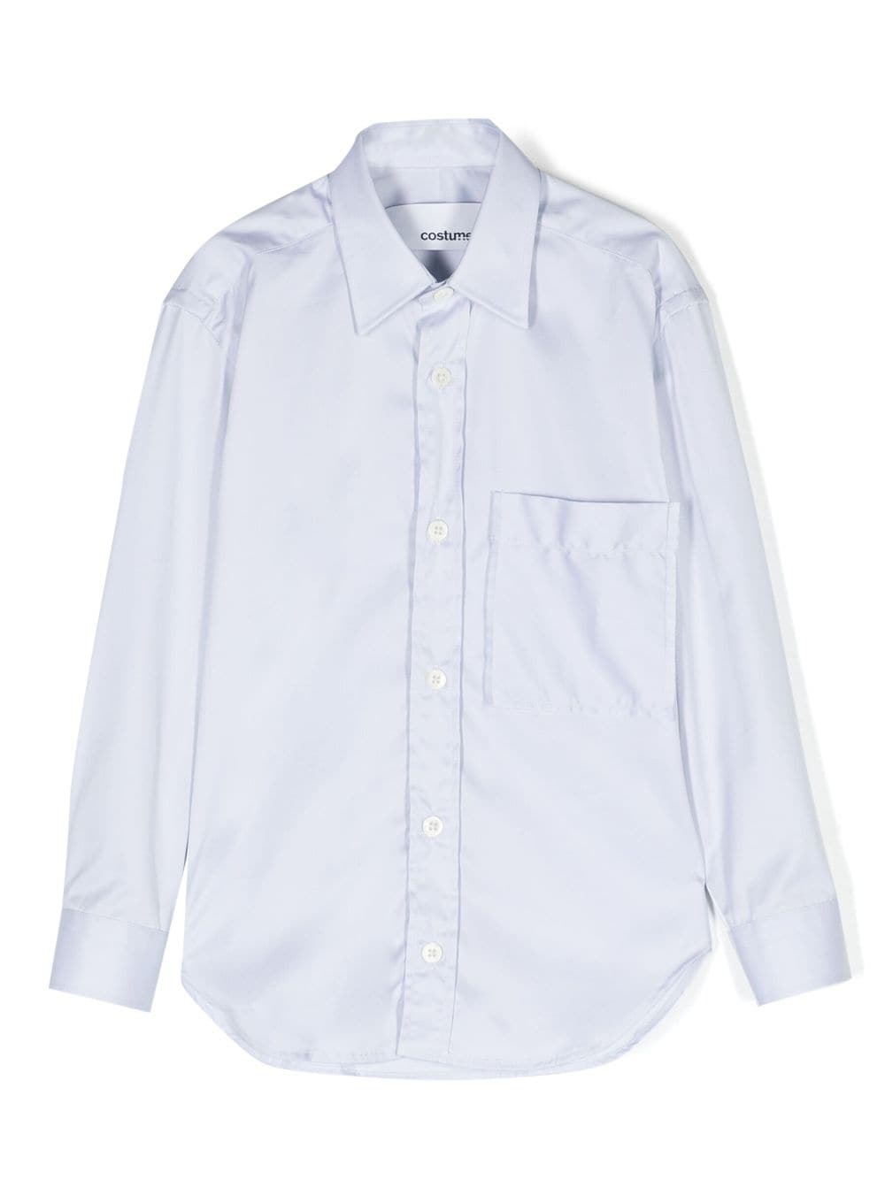 Costumein patch-pocket cotton shirt - Blue von Costumein