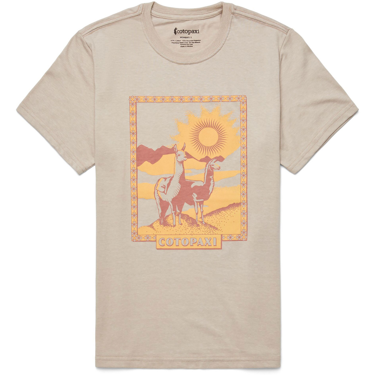 Cotopaxi Damen Llama Greetings Organic T-Shirt von Cotopaxi