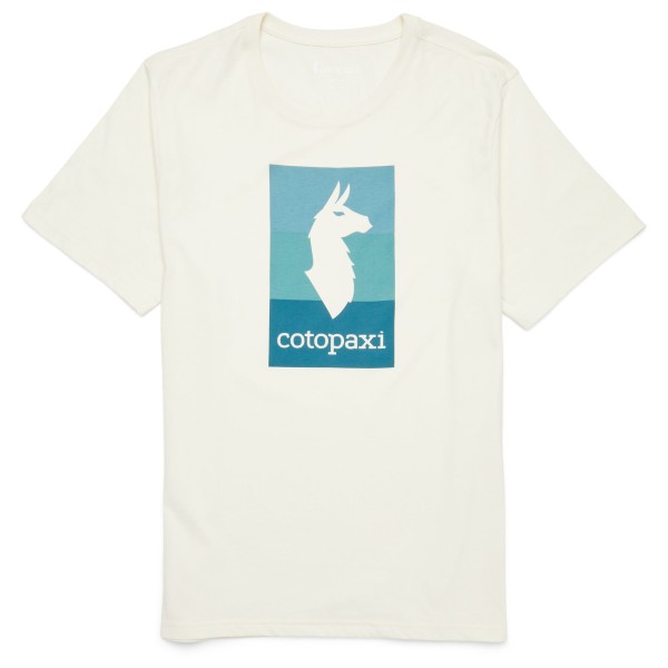 Cotopaxi - Llama Block - T-Shirt Gr XXL weiß von Cotopaxi