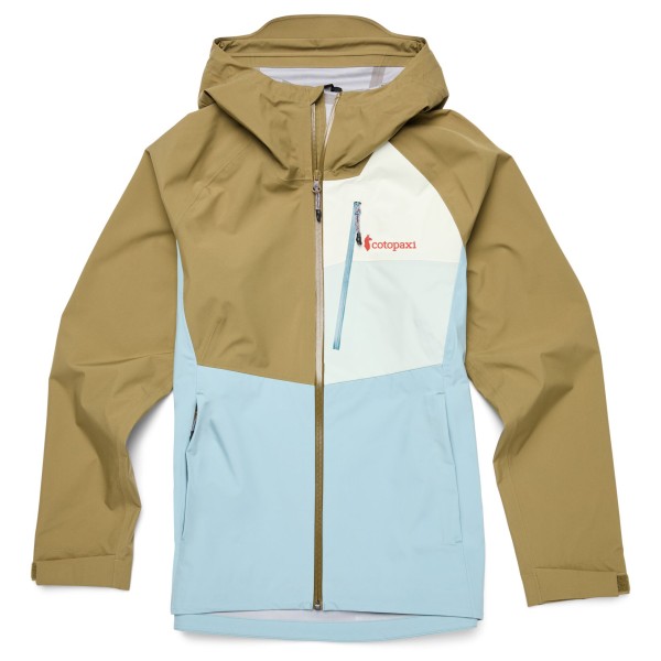 Cotopaxi - Women's Impermeo 3L Hooded Shell Jacket - Kunstfaserjacke Gr L;M;S;XL beige;rot/rosa von Cotopaxi