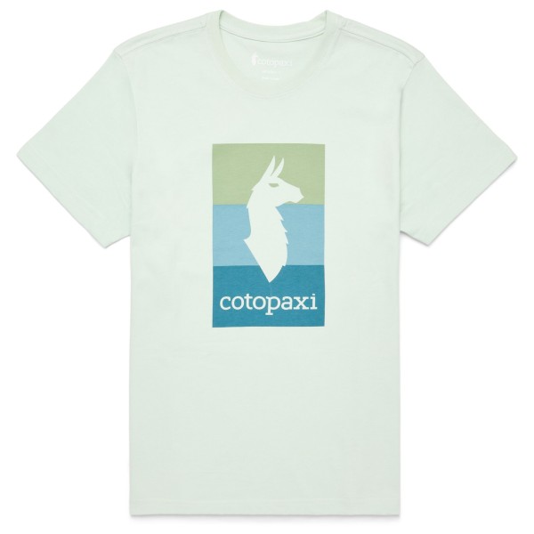 Cotopaxi - Women's Llama Block - T-Shirt Gr XL weiß von Cotopaxi