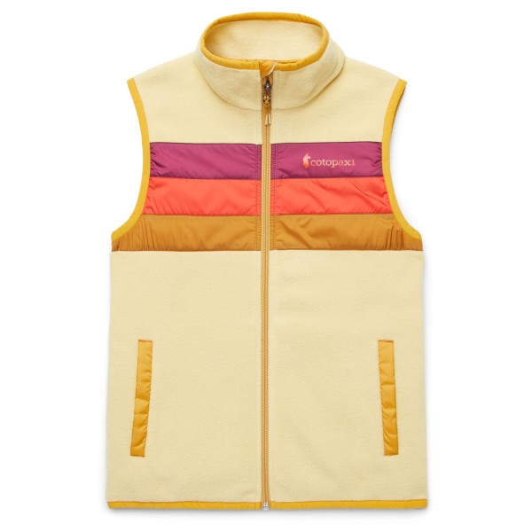 Cotopaxi - Women's Teca Fleece Vest - Fleecepullover Gr L;M;S;XL;XS beige;türkis von Cotopaxi