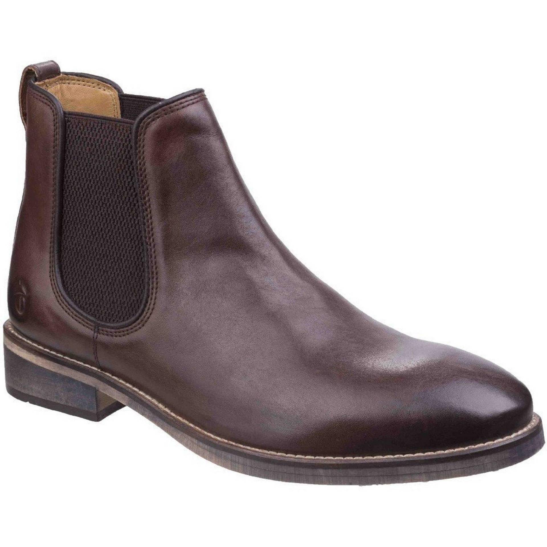 Chelseaboots Corsham, Leder Herren Braun 40 von Cotswold