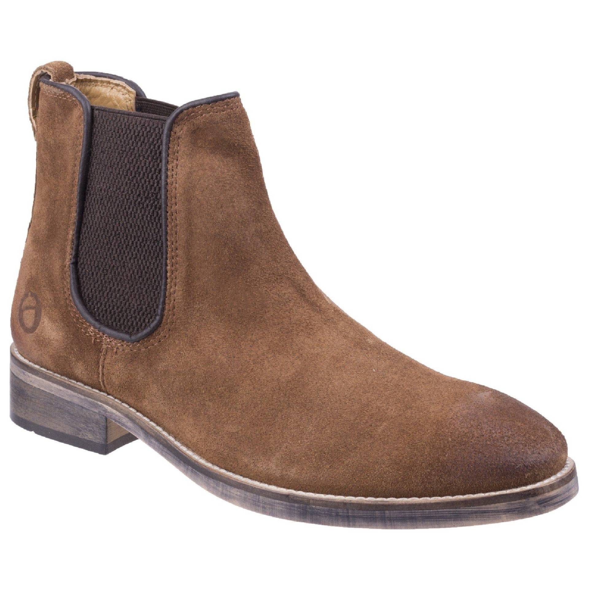 Chelseaboots Corsham, Leder Herren Camel 43 von Cotswold