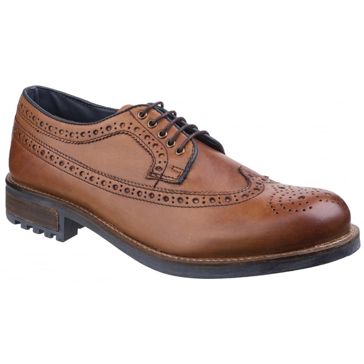 Budapesterschnürschuhe Poplar Herren Tan 40 von Cotswold