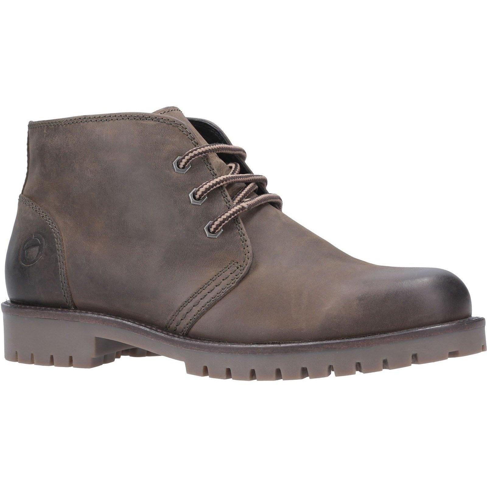 Stiefeletten Stroud, Leder Herren Khaki 41 von Cotswold