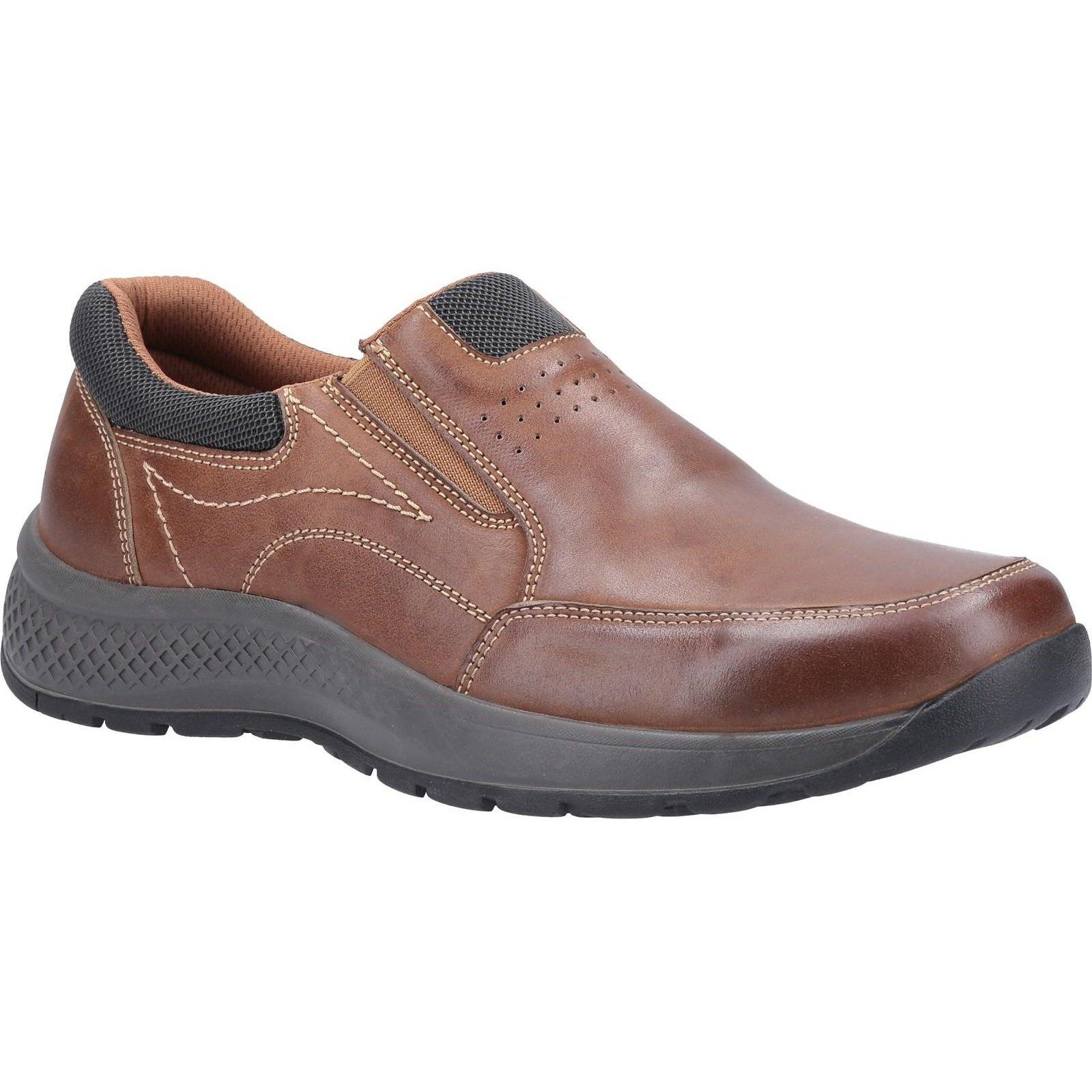 Freizeitschuhe Churchill, Geöltes Leder Herren Tan 40.5 von Cotswold