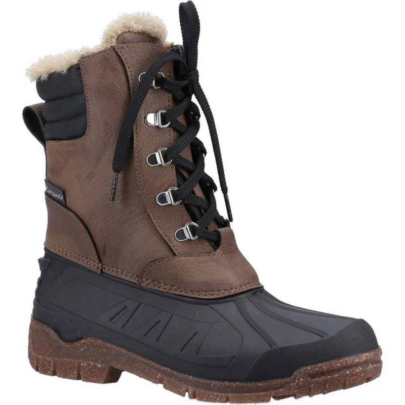 Gummistiefel Hatfield Damen Taupe 39.5 von Cotswold