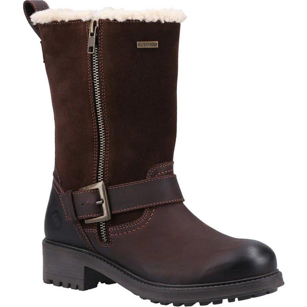 Stiefel Alverton, Leder Damen Braun 38 von Cotswold