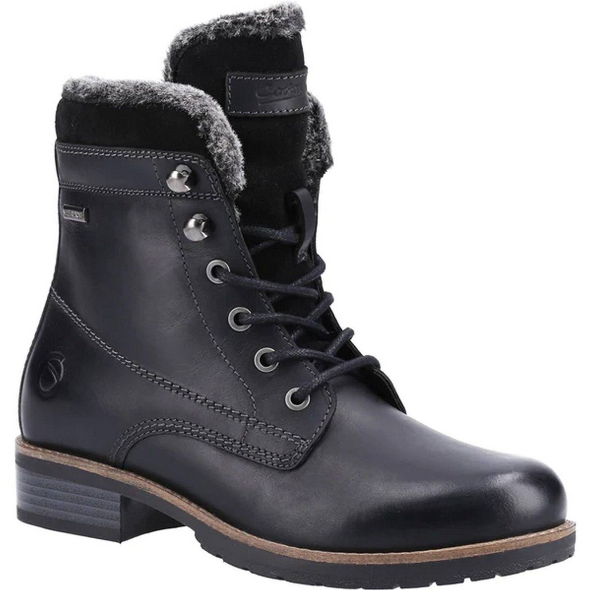 Stiefeletten Daylesford, Leder Damen Schwarz 35.5 von Cotswold