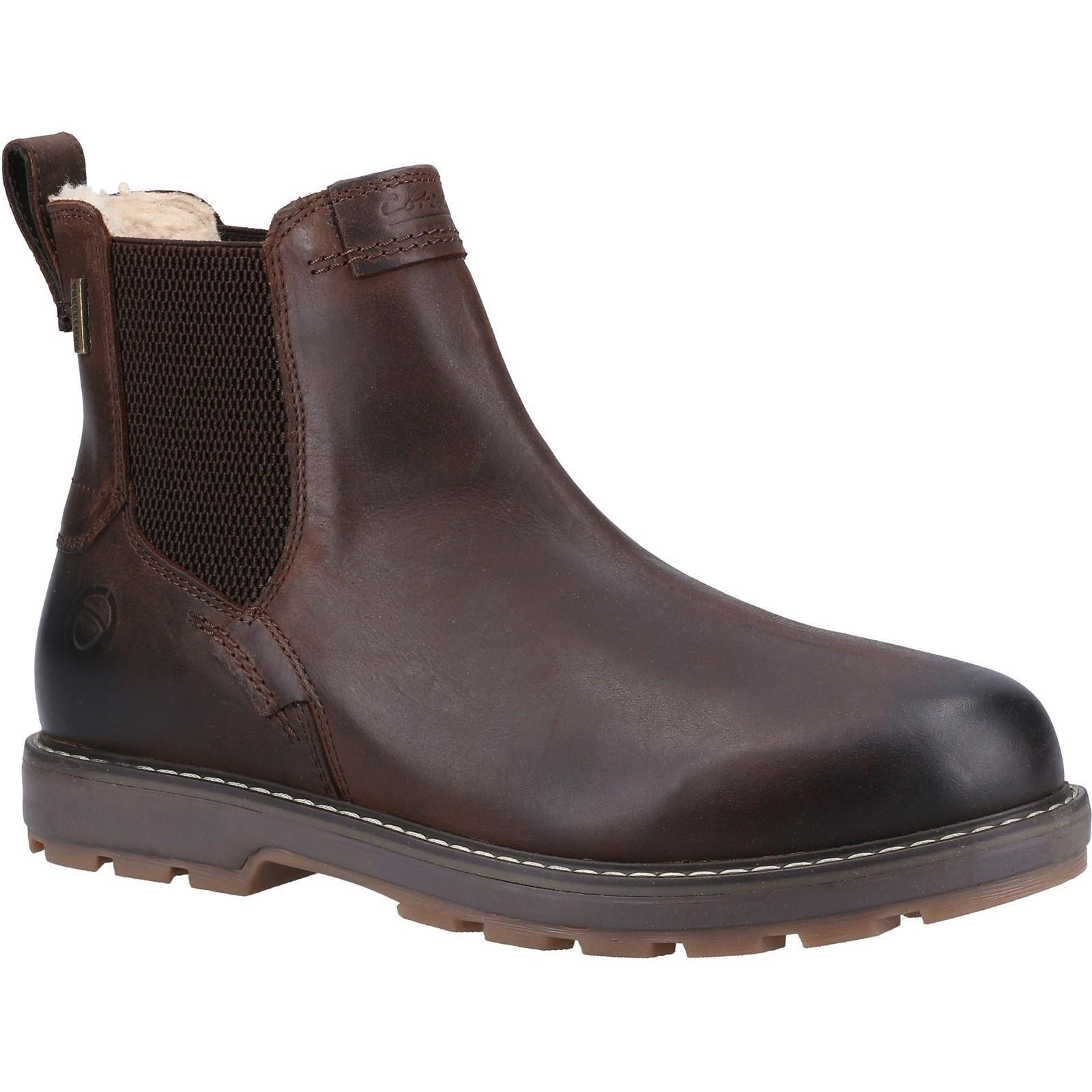 Stiefeletten Snowshill, Leder Damen Braun 40.5 von Cotswold