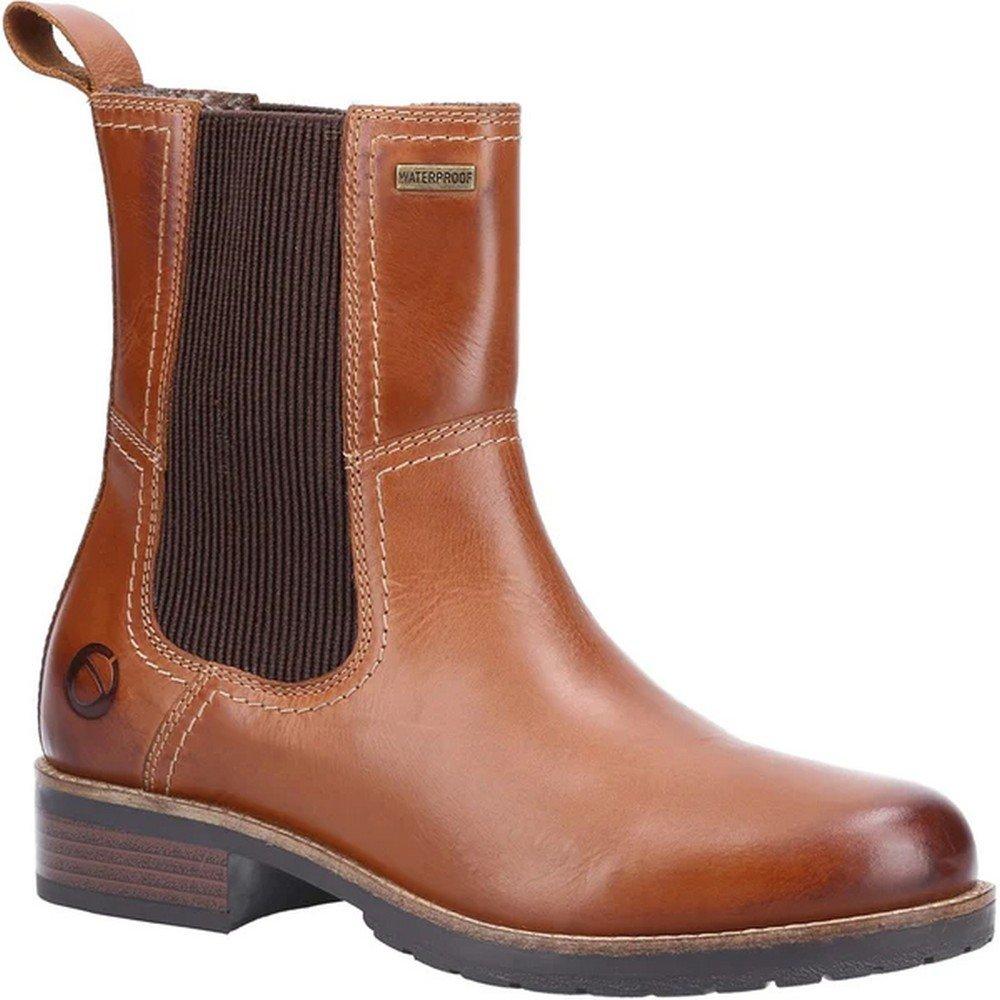 Stiefeletten Somerford, Leder Damen Tan 35.5 von Cotswold