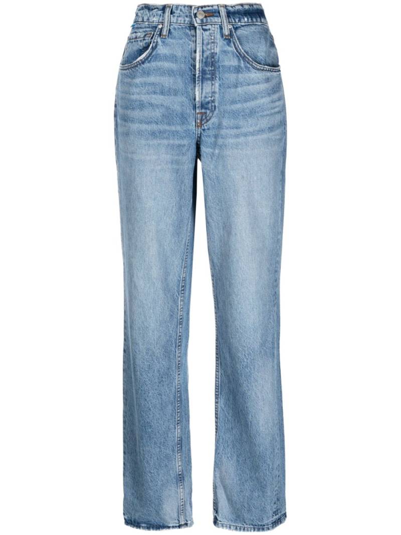Cotton Citizen Kate mid-rise straight-leg jeans - Blue von Cotton Citizen