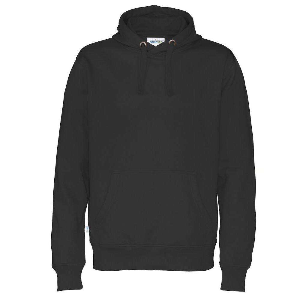 Kapuzenpullover Herren Schwarz S von Cottover