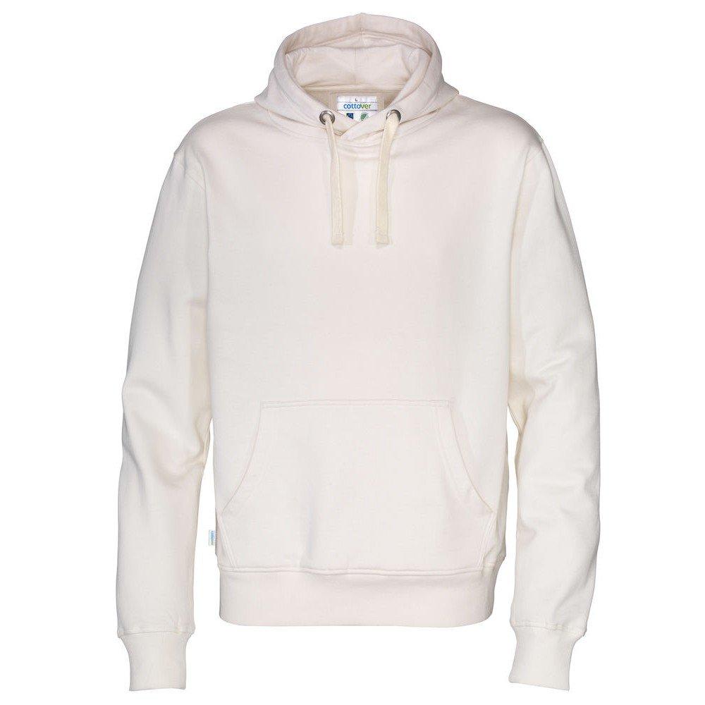 Kapuzenpullover Herren Weiss M von Cottover