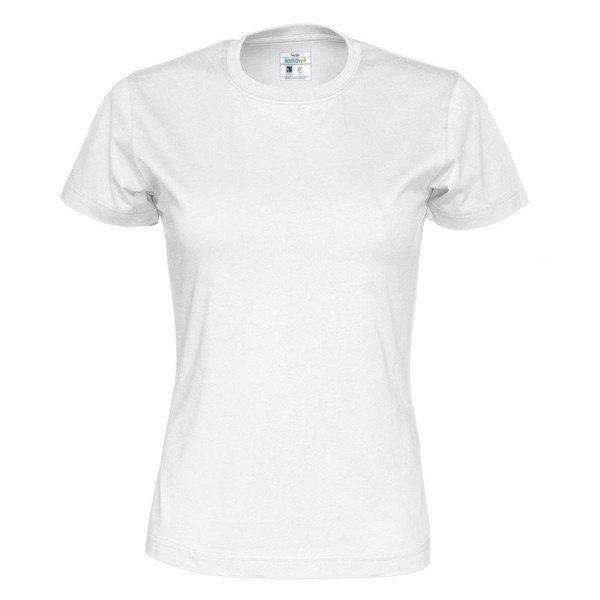 Tshirt Damen Weiss XL von Cottover