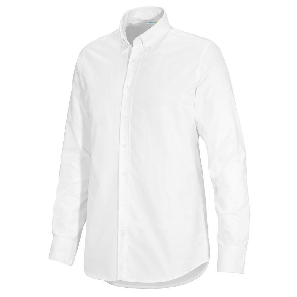 Oxford Formelles Hemd Herren Weiss XS von Cottover