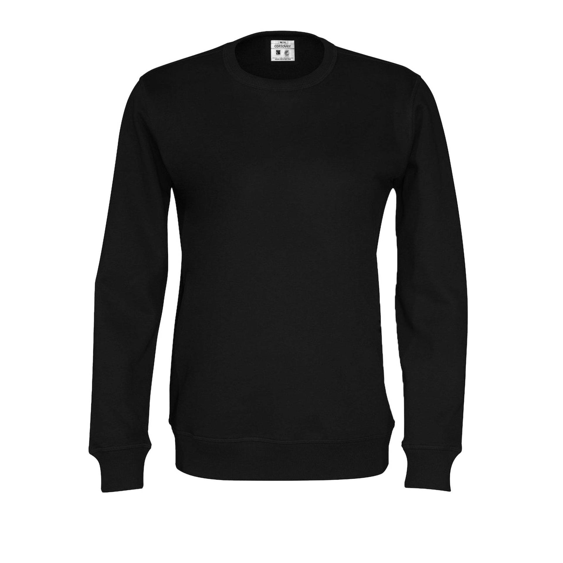 Sweatshirt Herren Schwarz M von Cottover