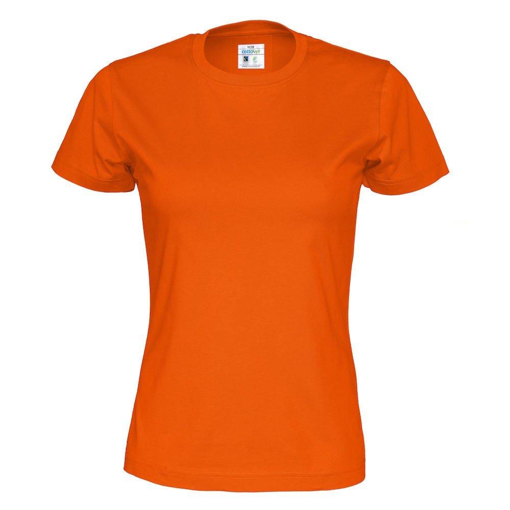 Tshirt Damen Orange M von Cottover