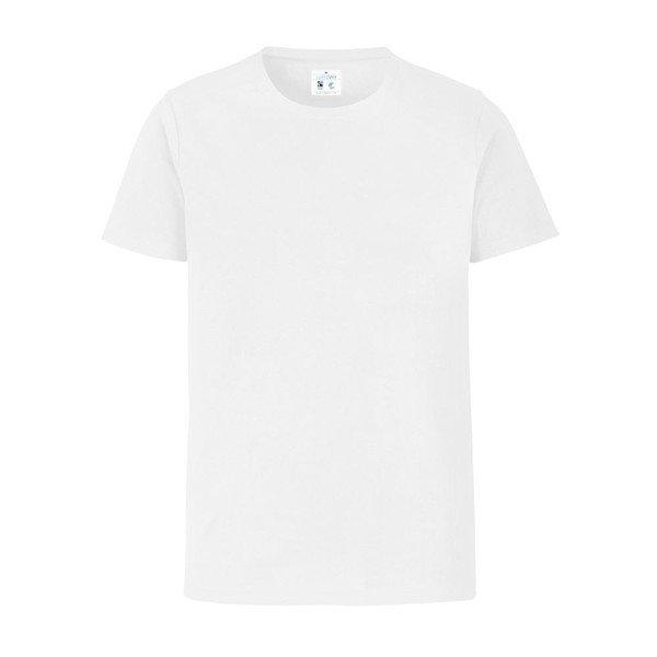 Tshirt Rundhalsausschnitt Herren Weiss M von Cottover