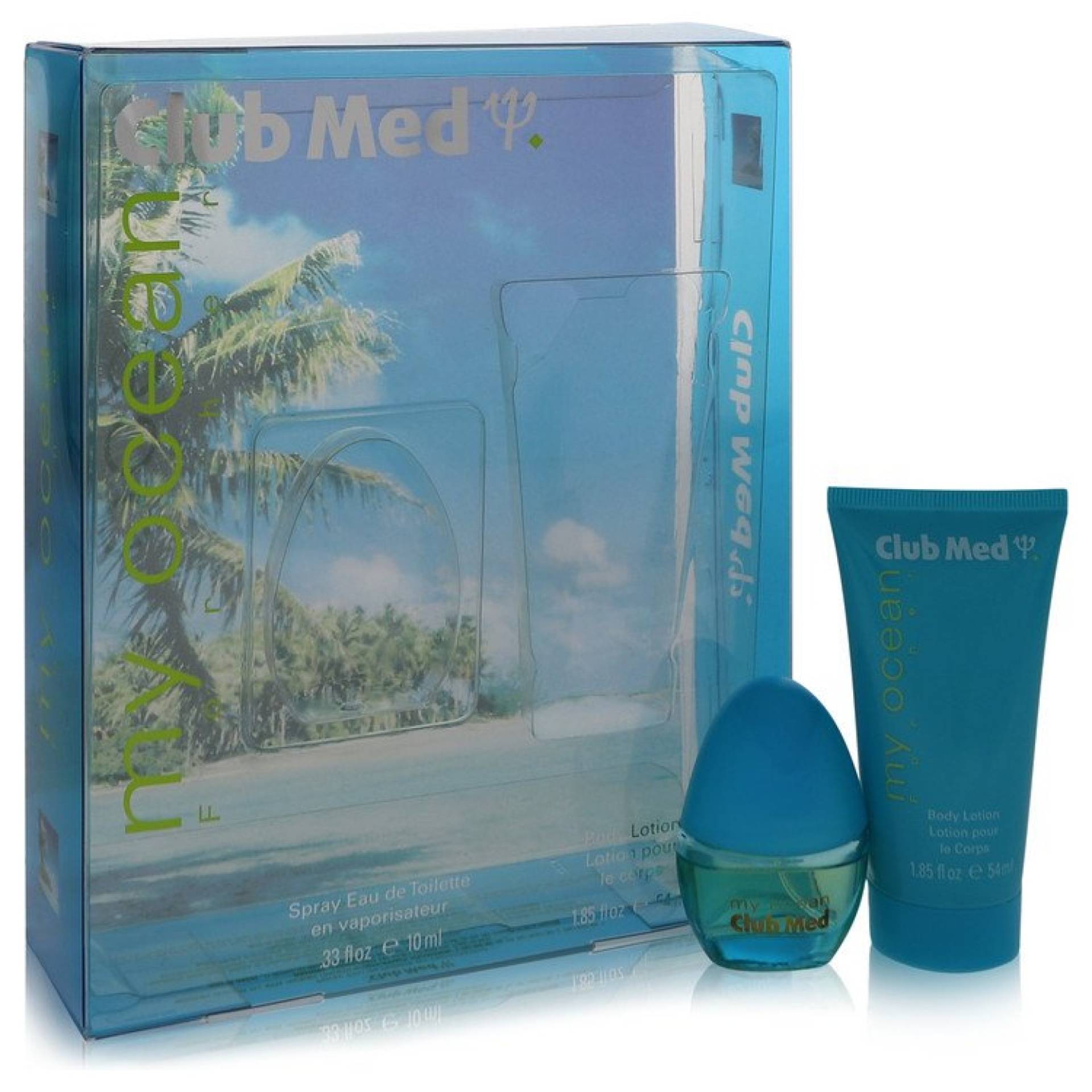 Coty Club Med My Ocean Gift Set -- 9 ml Mini EDT Spray + 54 ml Body Lotion Coty Club Med My Ocean Gift Set -- 9 ml Mini EDT Spray + 54 ml Body Lotion von Coty