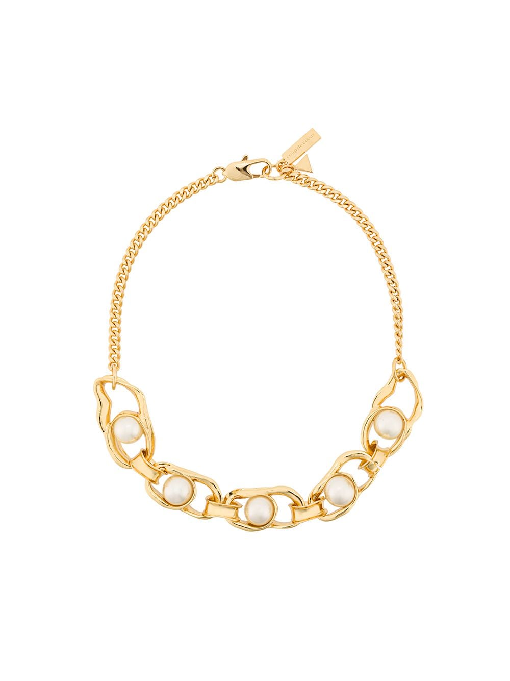 Coup De Coeur Liquid pearl necklace - Gold von Coup De Coeur