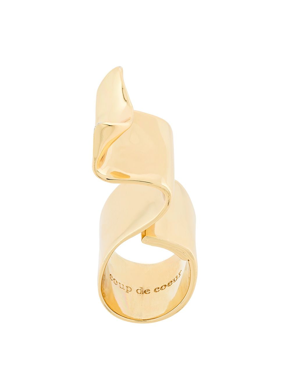 Coup De Coeur Wave ring - Gold von Coup De Coeur