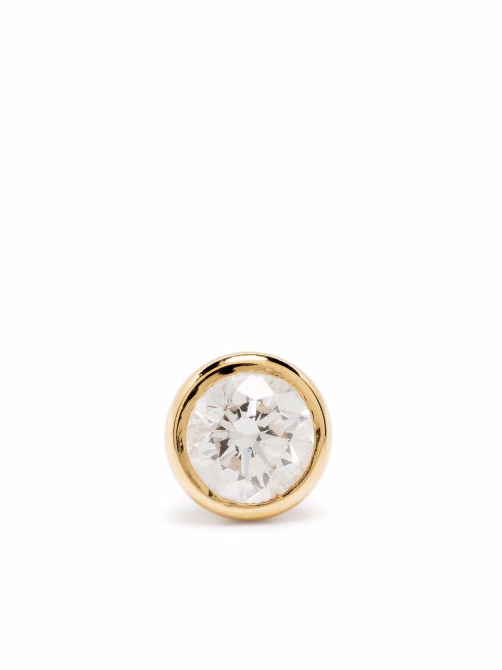 Courbet 18kt recycled yellow gold Origine laboratory-grown diamond stud single earring von Courbet