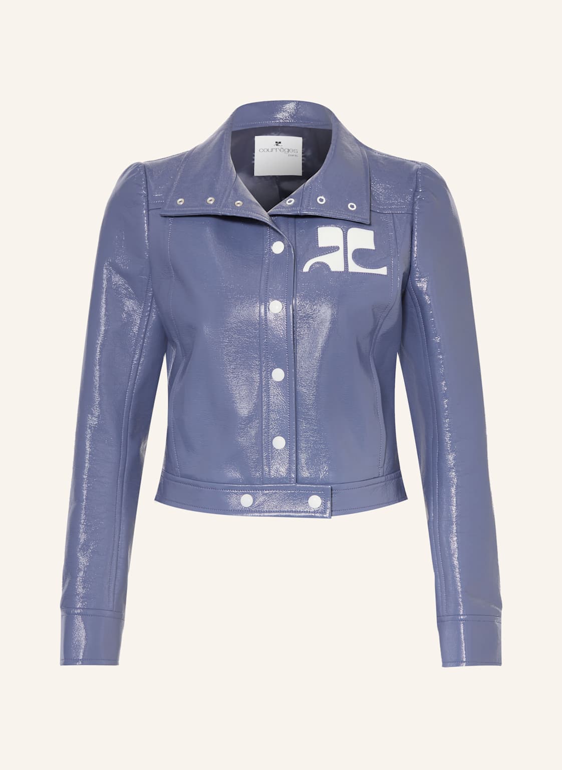 Courrèges Cropped-Jacke blau Courrèges Cropped-Jacke blau von Courrèges