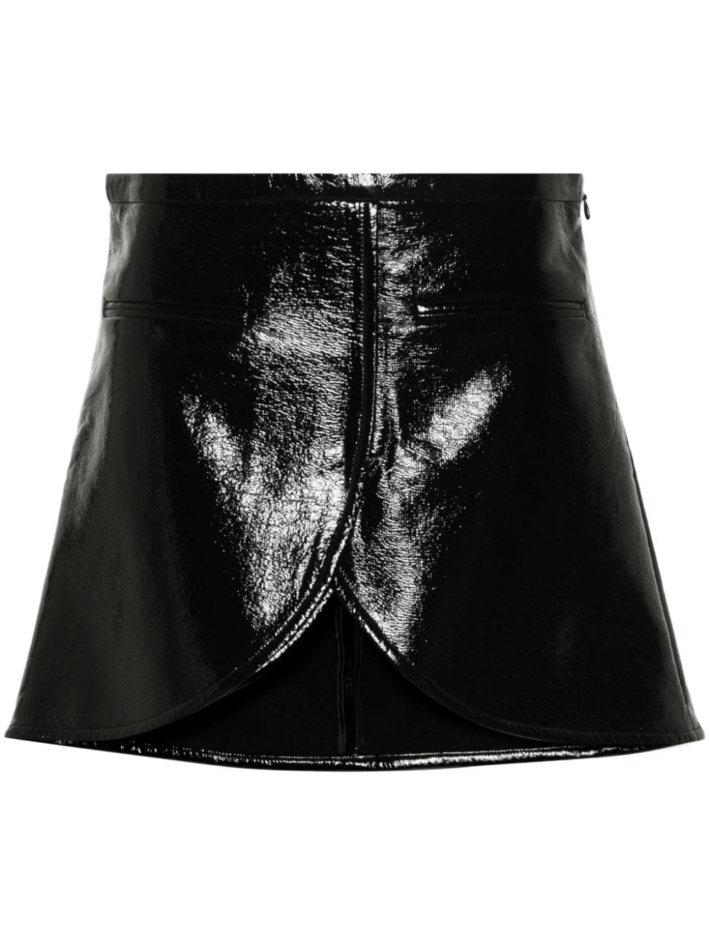 Courrèges Ellipse mini skirt - Black von Courrèges