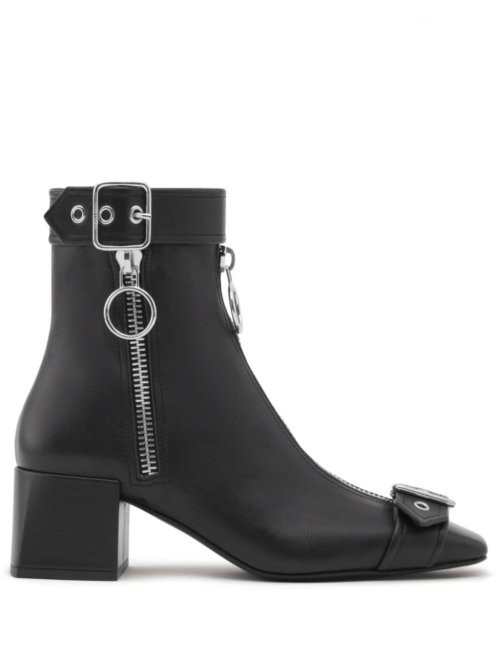 Courrèges Gogo leather ankle boots - Black von Courrèges