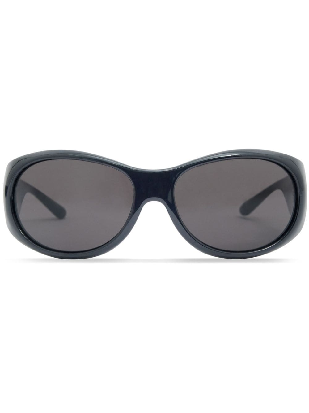 Courrèges Hybrid 01 acetate sunglasses - Black von Courrèges